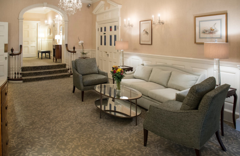 Lobby at The Homestead.