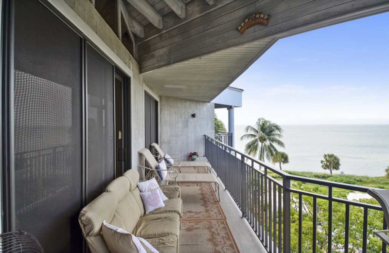 Rental balcony at At Home in Key West, LLC.