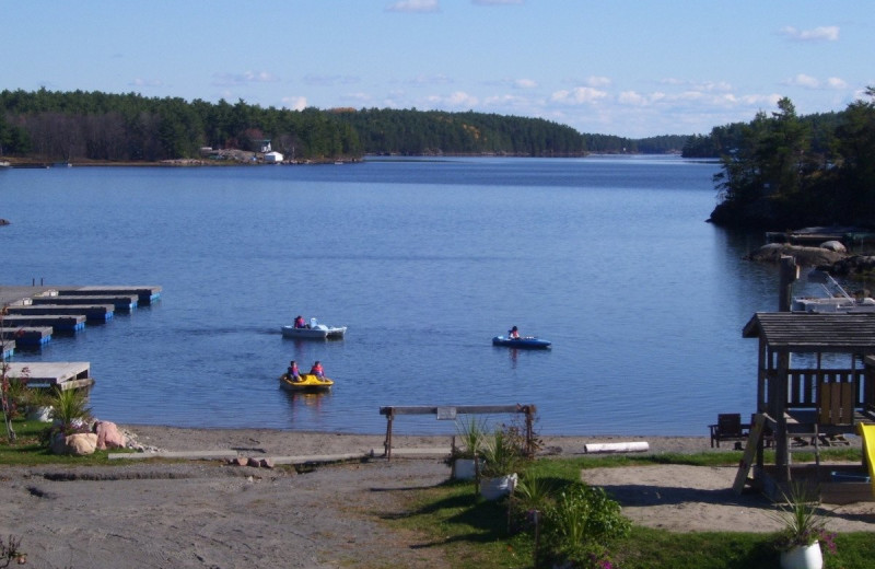 Beach at Wolseley Lodge.