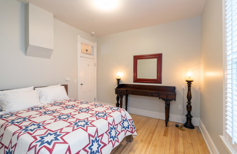 Rental bedroom at Accommodations in Telluride.