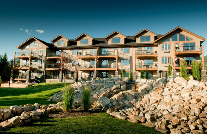 Exterior view of Bighorn Meadows Resort.