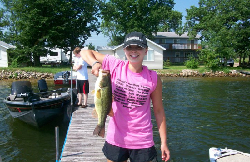 Fishing at Limmer's Resort.