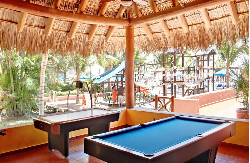 Game Room at  Barcelo Ixtapa Beach 