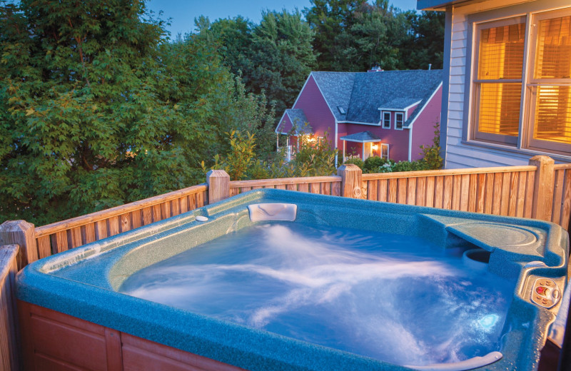 Hot tub at Crotched Mountain Resort.