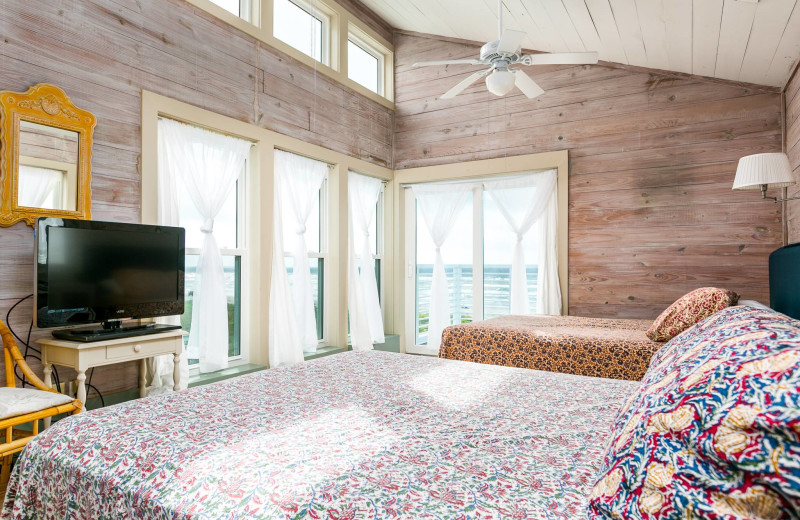 Rental bedroom at Gary Greene Vacation Rentals.
