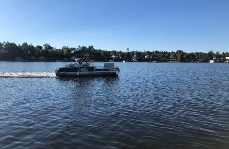 Lake at Riverbay Adventure Inn.