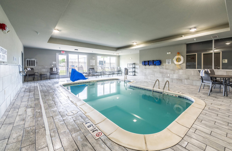 Indoor pool at Fairfield Inn & Suites - Stevensville.