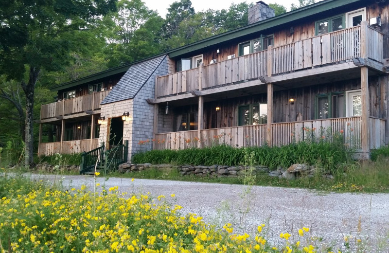 Exterior view of Lotus Mountain Retreat.