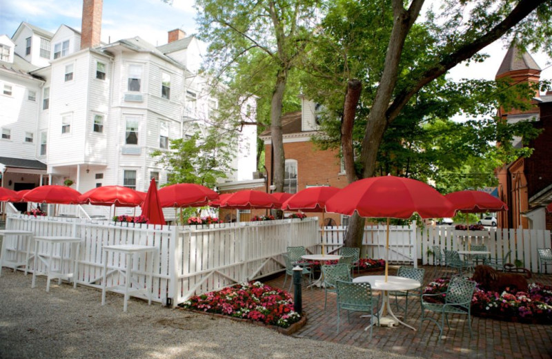 Patio at Red Lion Inn.