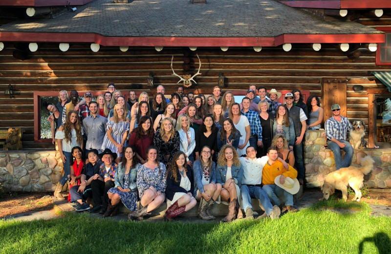 Groups at Averill's Flathead Lake Lodge.