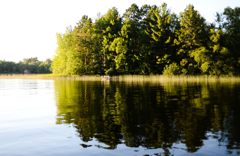 Lake view at White Eagle Resort.