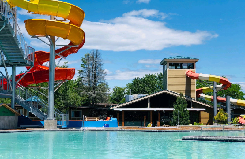 Outdoor pool at Rocking Horse Ranch Resort.