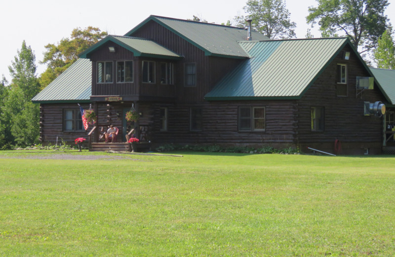 Exterior view of Tug Hill Resort.