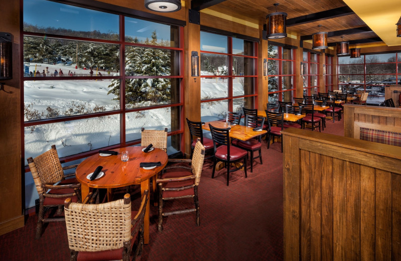 Dining at Bear Creek Mountain Resort.