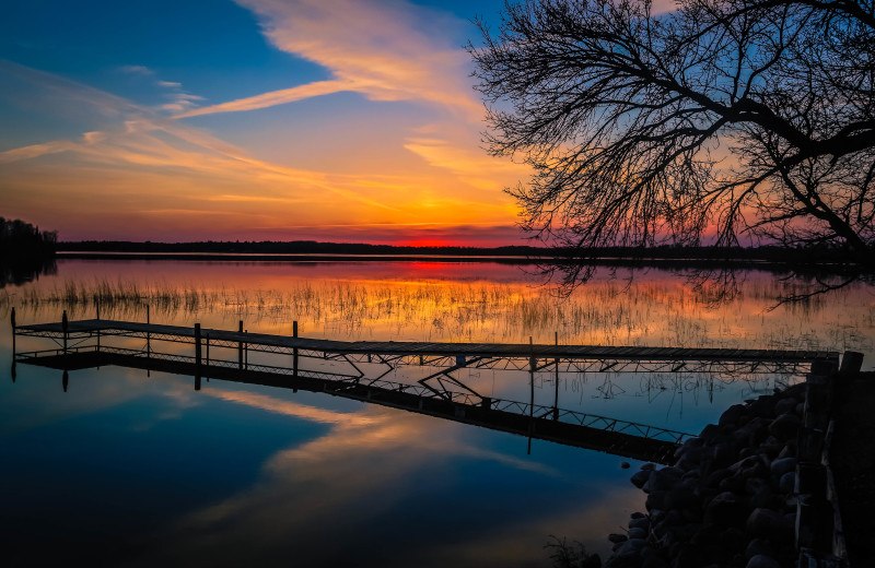 Sunset at Kohl's Resort.