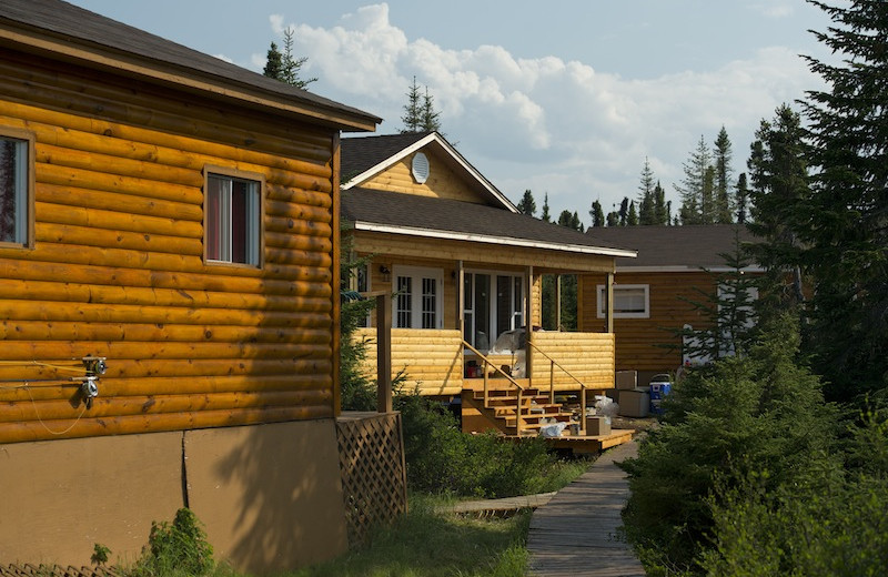 Exterior view of Igloo Lake Lodge.