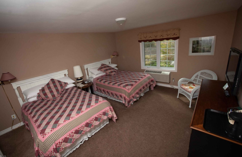 Guest room at Strathmere Retreat & Spa.