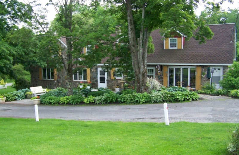 Exterior view of Fieldstone Farm.