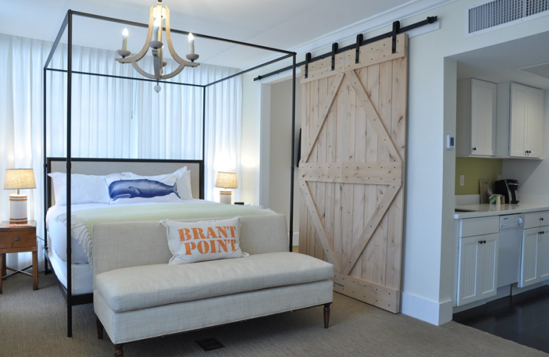 Guest room at The Nantucket Hotel and Resort.