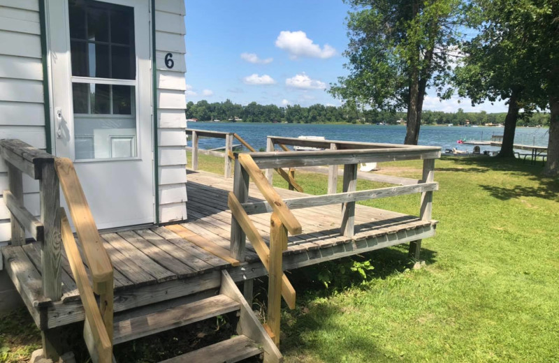 Cabin at Bells resort.