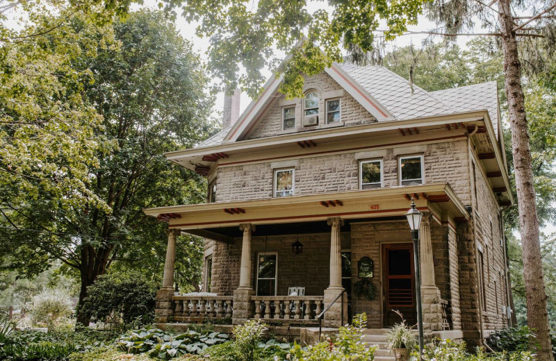 Rental exterior at Albany House.