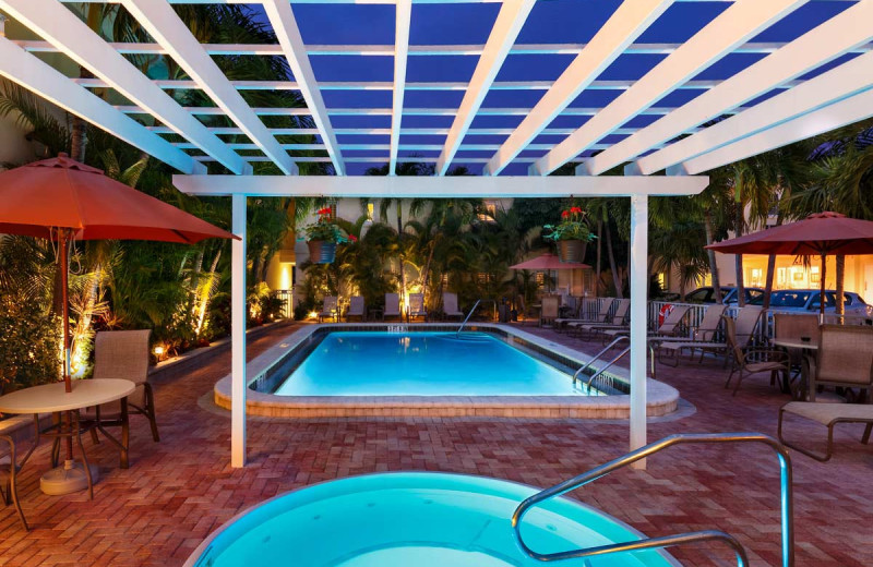 Outdoor pool at Inn At The Beach Resort.