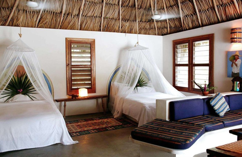 Guest room at Mata Chica.