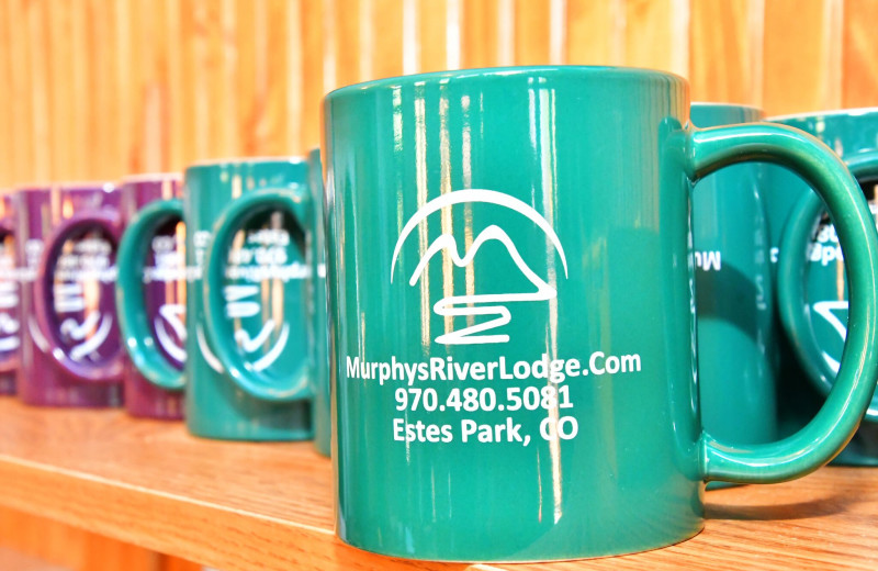 Mugs at Murphy's River Lodge.