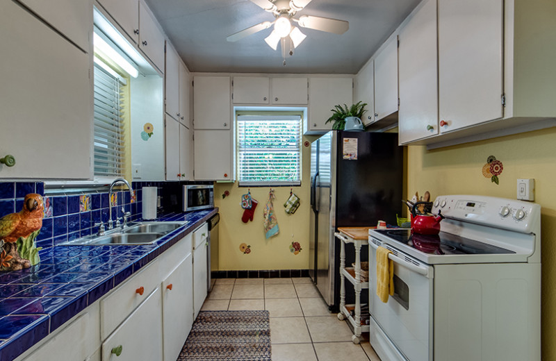 Rental kitchen at Belloise Realty.