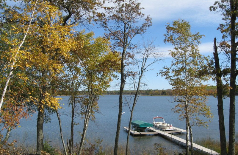 Lake view at Wilderness Resort Villas.