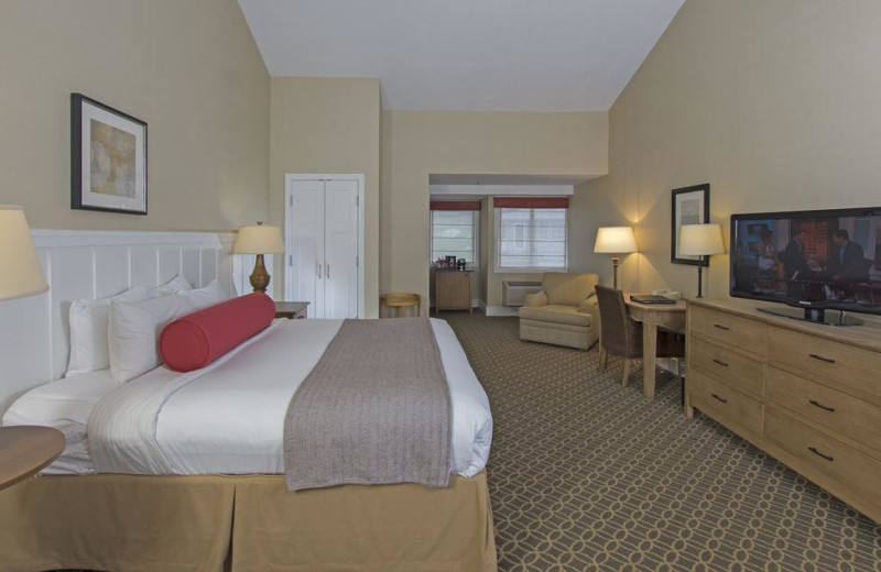 Guest room at Westport Inn