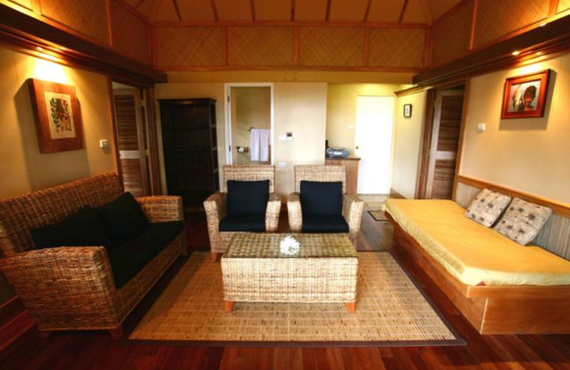 Living Room at Koro Sun Resort