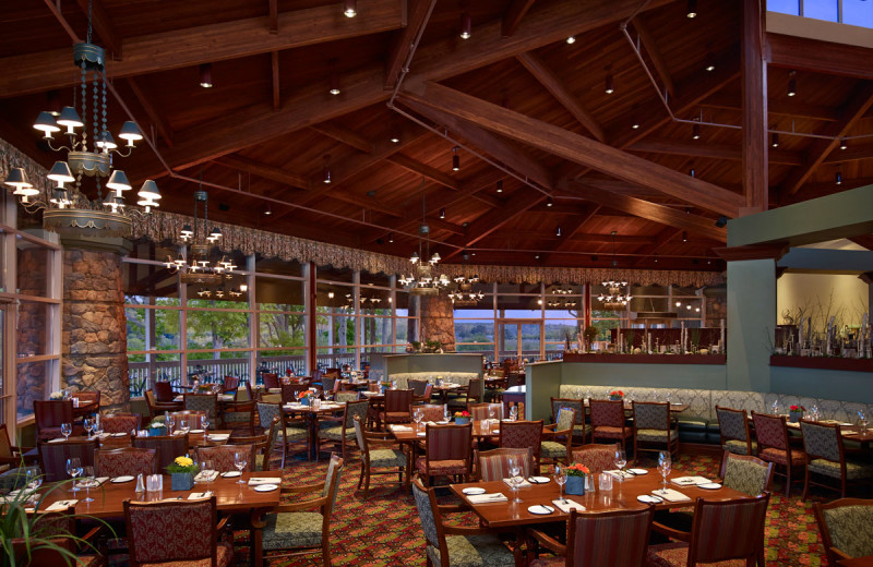 Dining at Deerhurst Resort.