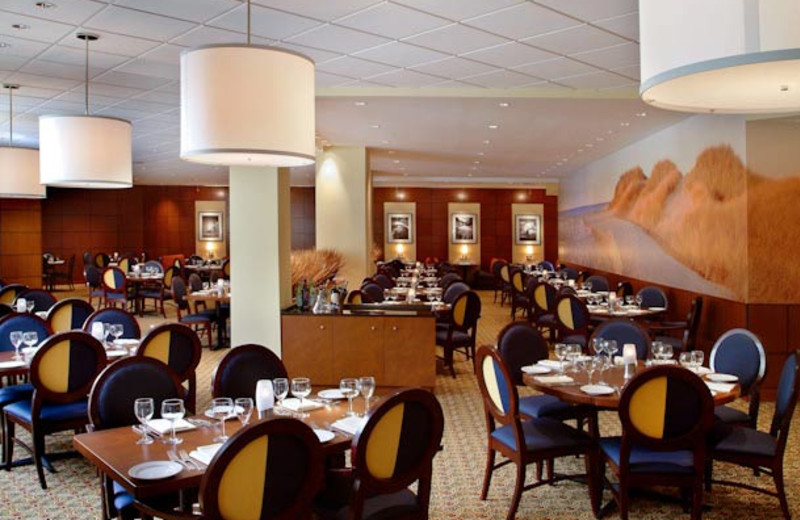 Dining at Long Island Marriott Hotel & Conference Center.