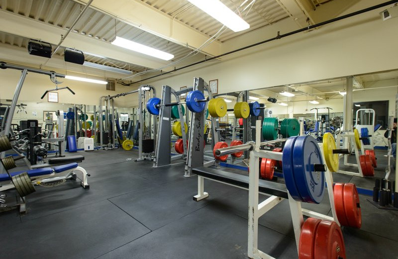 Fitness room at Best Western Silver Fox Inn.
