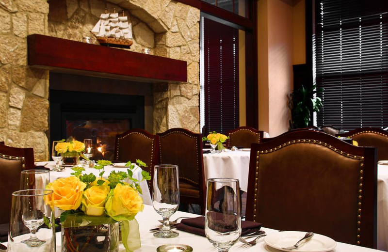 Dining at Sheraton Duluth Hotel.