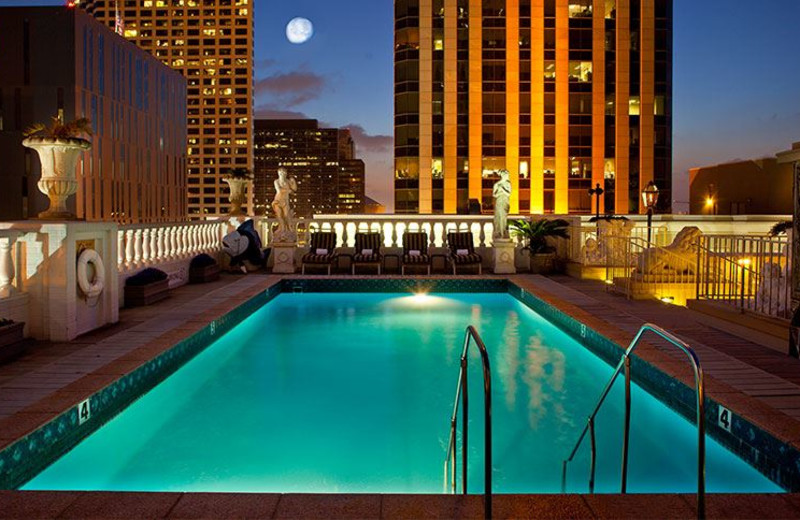 Rooftop Pool at Le Pavillon Hotel