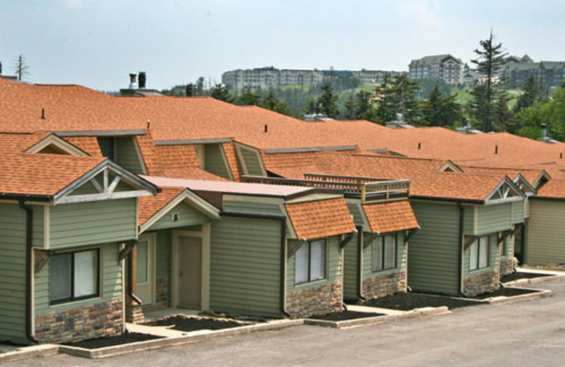 Vacation rental exterior view at Snowshoe Properties Management.