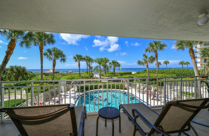 Pool view at Veranda Beach Resort.