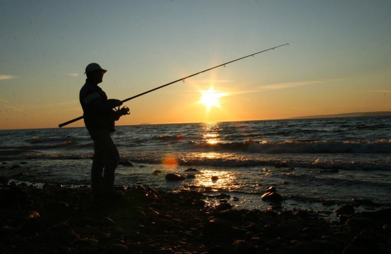 Fishing near Lake Michigan Reunion & Retreat.