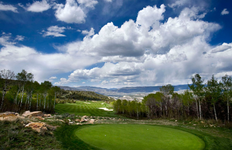 Golf course near Arrabelle at Vail Square.