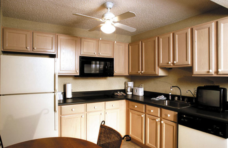 Kitchen at The Beachview Club.