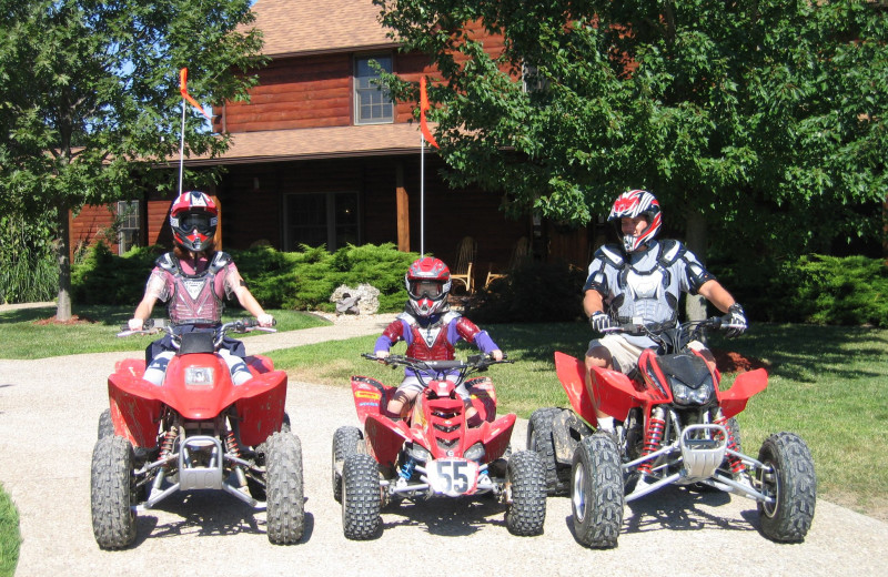 ATV at Harpole's Heartland Lodge.