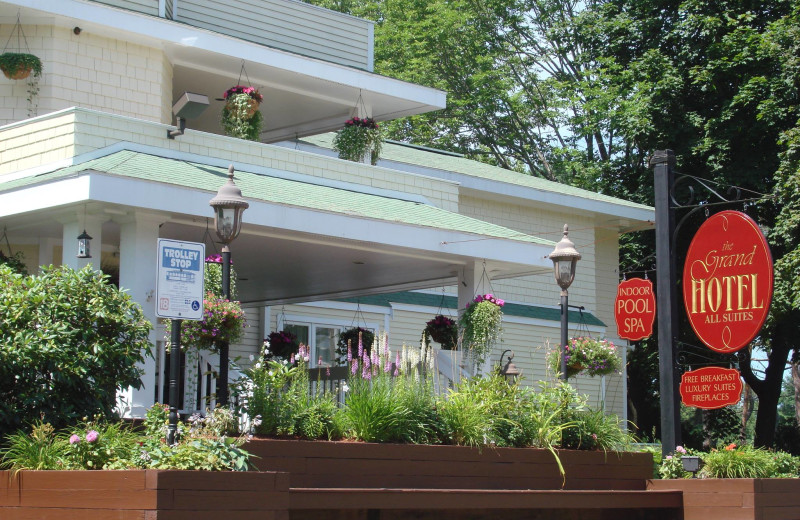 Exterior view of Grand Hotel of Ogunquit.