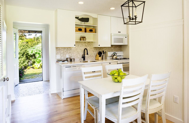 Guest kitchen at Winnetu Oceanside Resort.