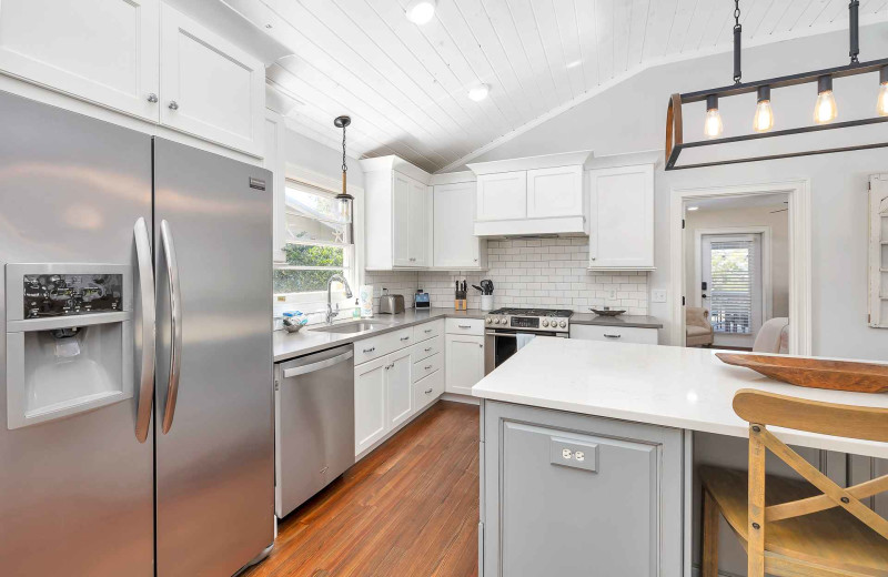 Kitchen at Real Escapes Properties - Landfall Cottage.