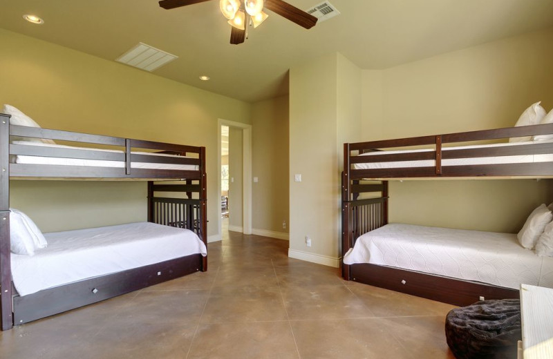 Bedroom at Hill Country Ranch at Lake Travis.