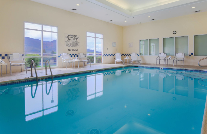 Indoor pool at Fairfield Inn 