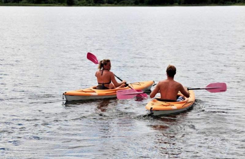 Water activities at Agate Lake Resort.