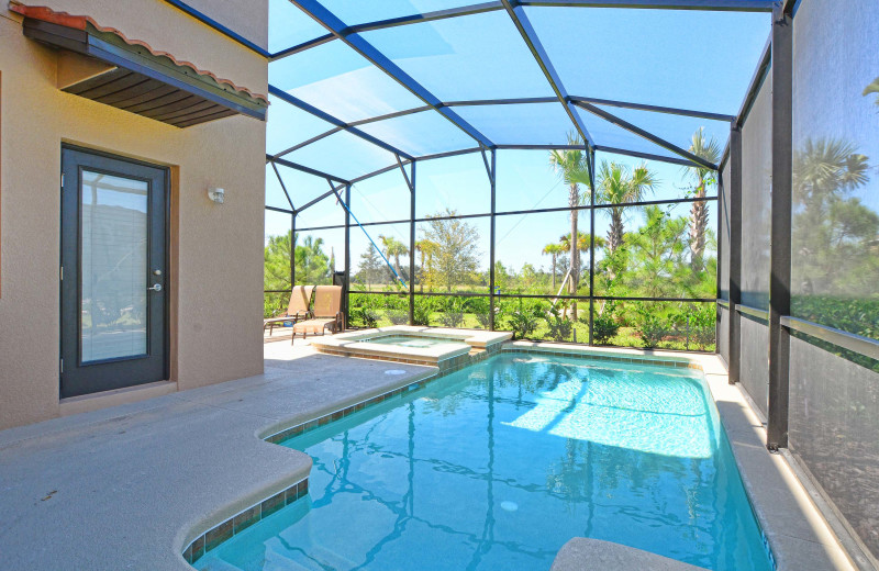 Rental pool at Vacation Pool Homes.